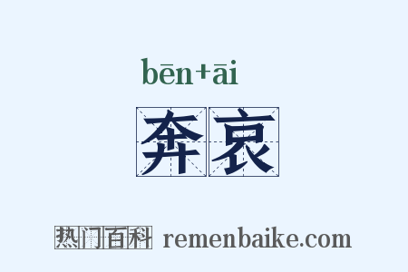 奔哀是什么意思的图片